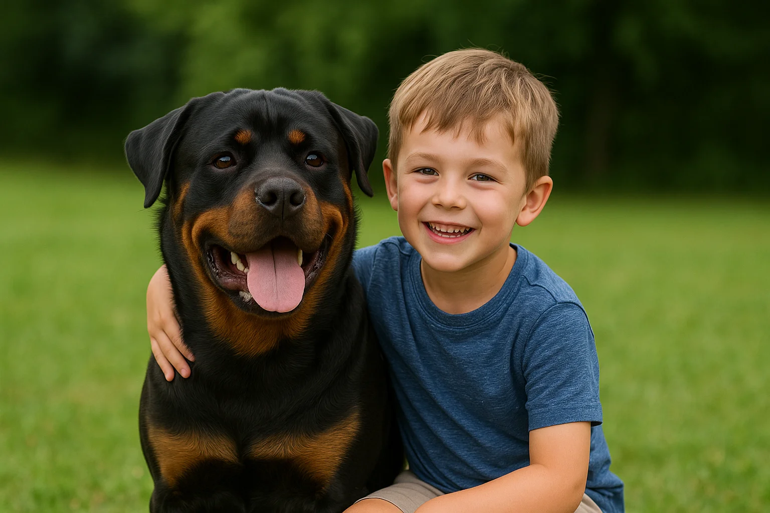 Rottweilers and Children