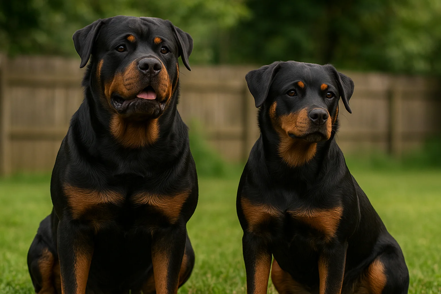 Male vs Female Rottweiler