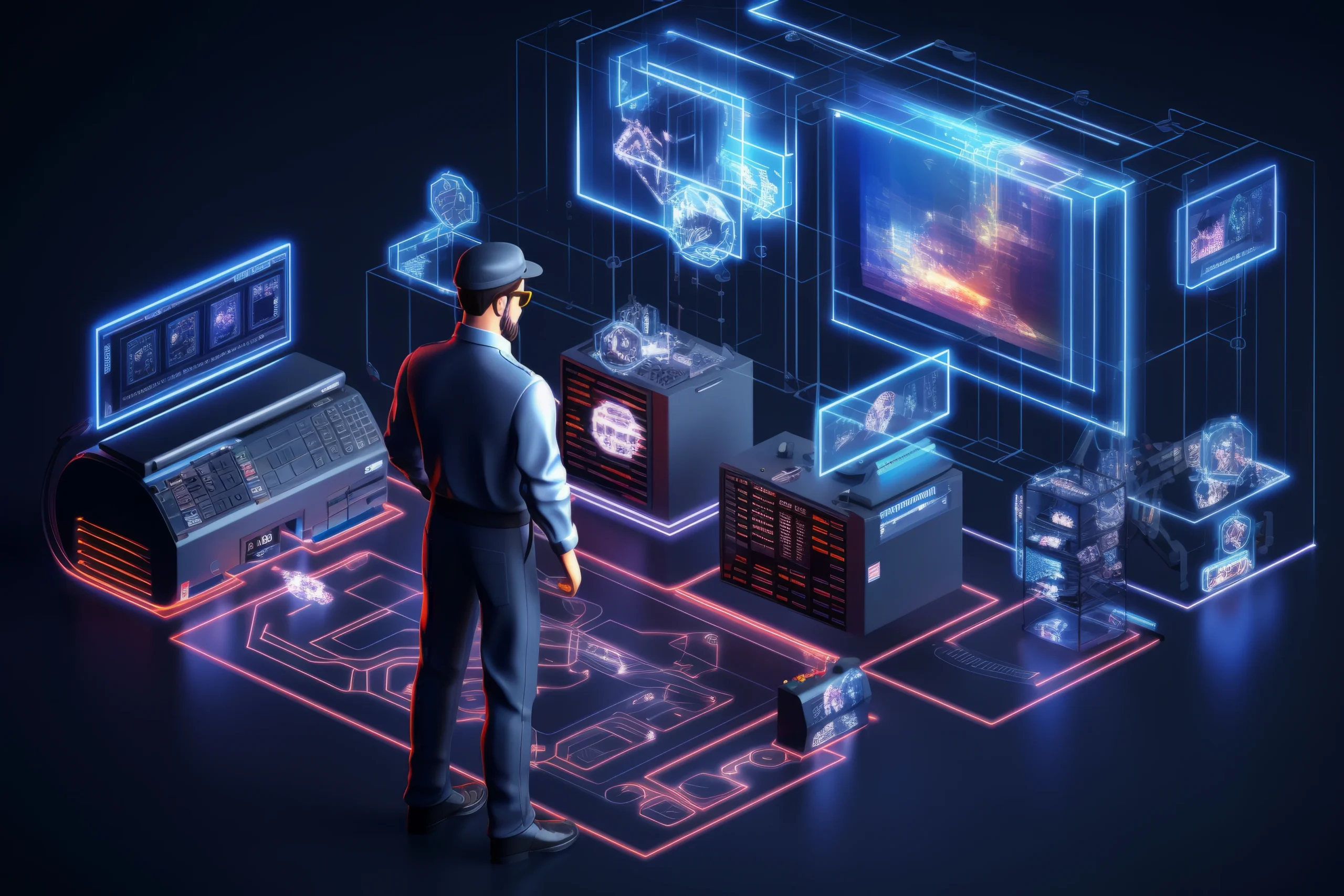 how hcs 411gits software built